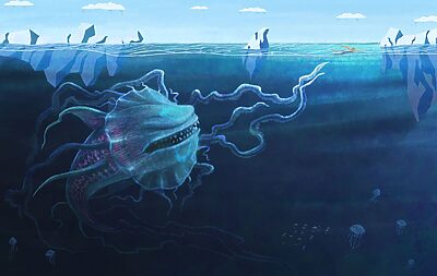 Povestea meduzei-rechin de gheață
