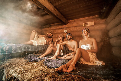The History of the Bathhouse. The Steam Room.
